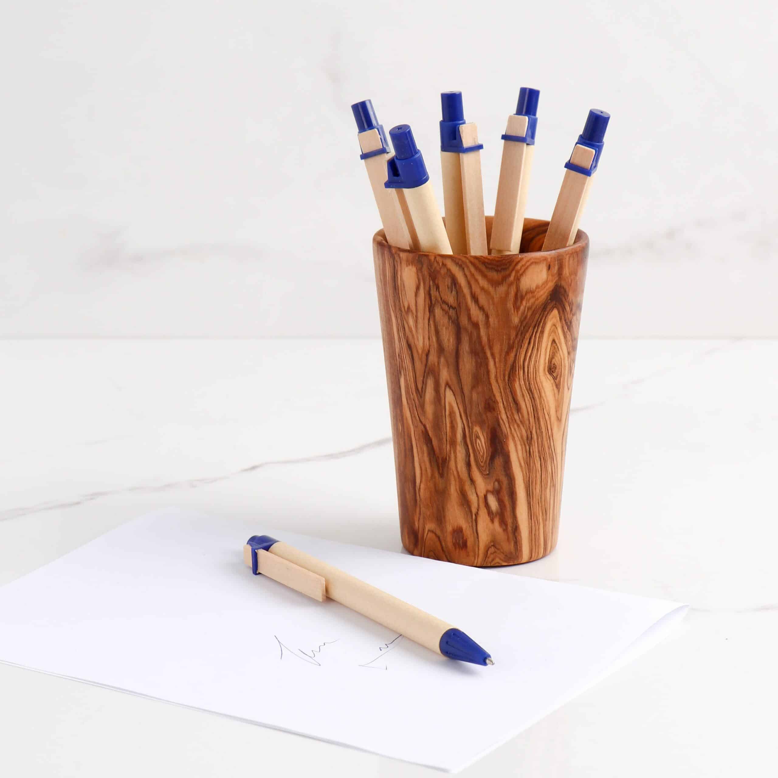 Wooden Pencil Holder
